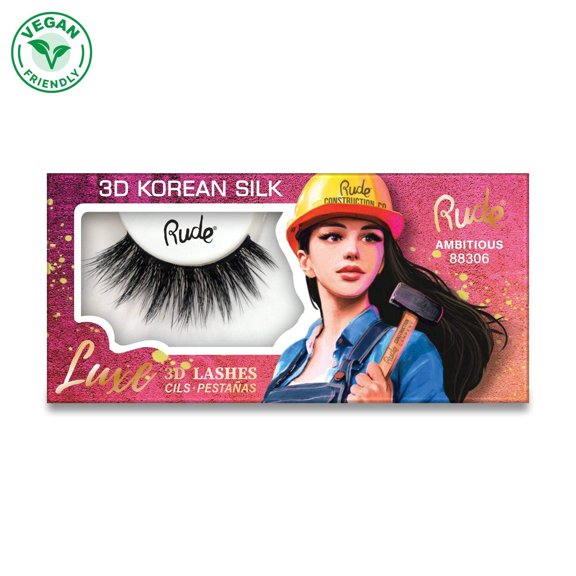 RUDE COSMETICS Luxe 3D Lashes | Premium 3D Eyelashes