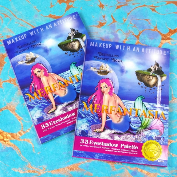RUDE COSMETICS Merfantasia 35 Eyeshadow Palette - Book 8