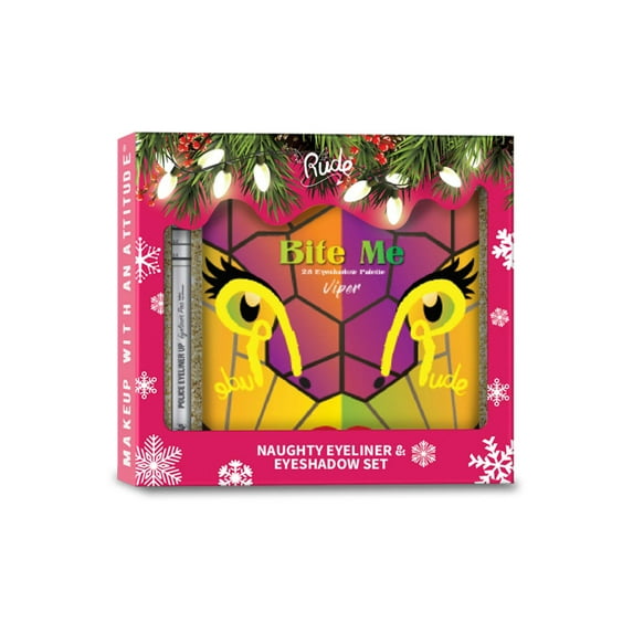 RUDE COSMETICS Naughty Eyeliner and Eyeshadow Gift Set