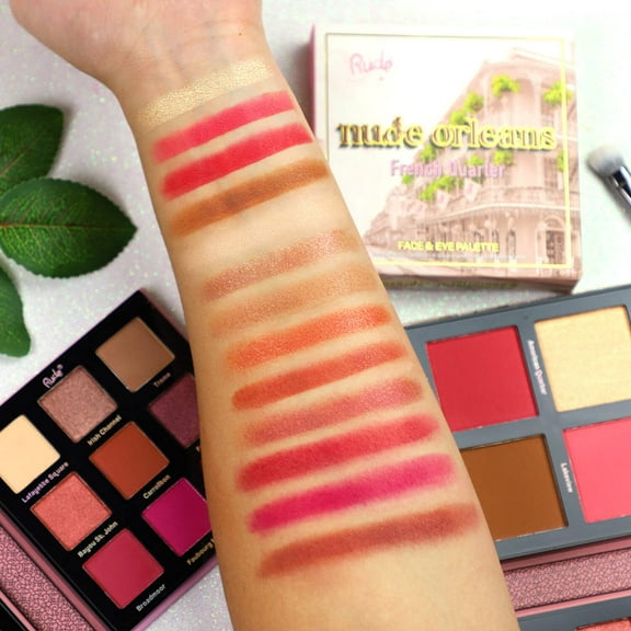 RUDE COSMETICS Nude Orleans Face and Eye Palette