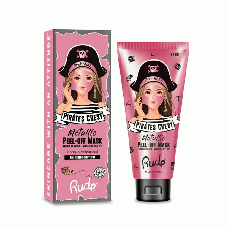 RUDE COSMETICS Pirate's Chest Peel Off Mask - Walmart.com