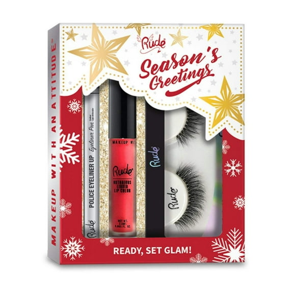 RUDE COSMETICS Ready, Set Glam! Gift Set