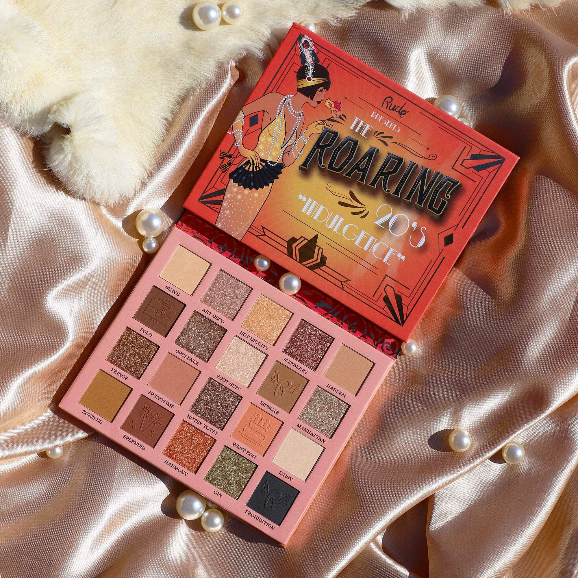 RUDE COSMETICS The Roaring 20's Eyeshadow Palette - Indulgence