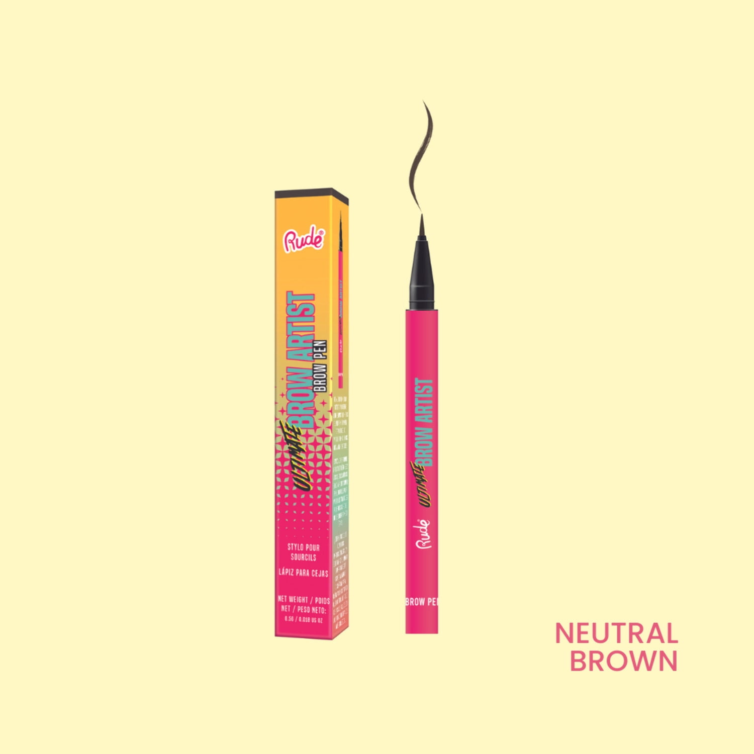 RUDE Outrageous Eyebrow Pen - Hazel main image 1