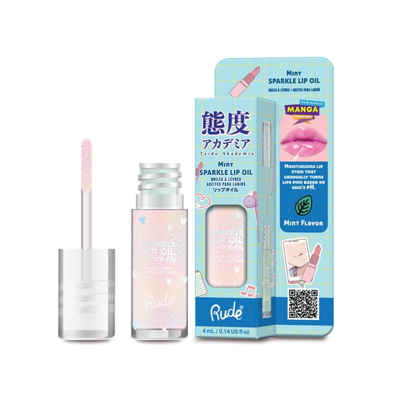 RUDE COSMETICS Manga Collection Sparkle Lip Oil