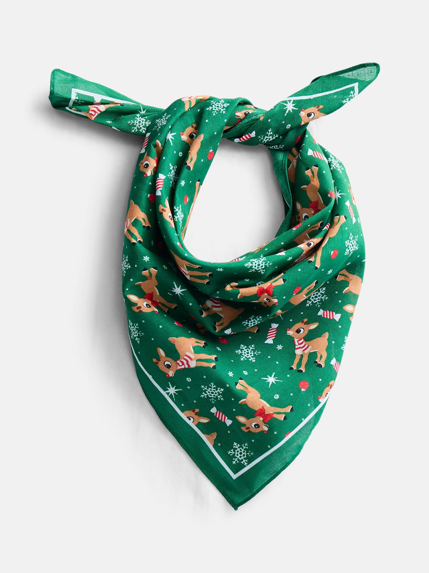 Rudolph the Red Nosed Reindeer Women's Christmas Bandana