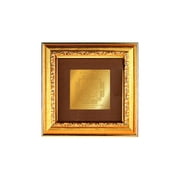 RUDRA CENTRE Shree Sainath Siddh Yantra in Gold Polish - 3 inches