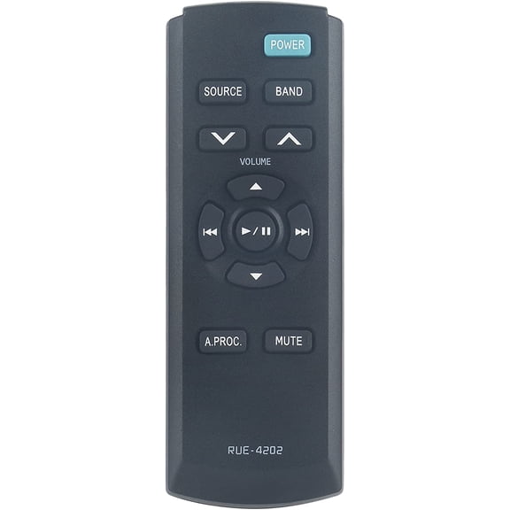 RUE-4202 Replaced Remote fit for Alpine Car Stereo CDE-HD149BT CDE-SXM145