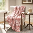 thumbnail image 1 of The Pioneer Woman Floral Cozy Knit Throw Blanket, Pink, 50 x 72 in, 1 of 9