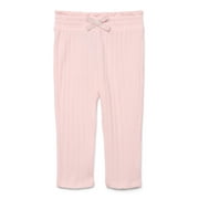 Garanimals Baby Girl Ruffle Waist Ribbed Leggings, Sizes 0M-24M