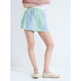 thumbnail image 1 of Free Assembly Women's and Women's Plus Ruffle Trim Cotton Poplin Shorts, 2.75" Inseam, Sizes XS-4X, 1 of 5