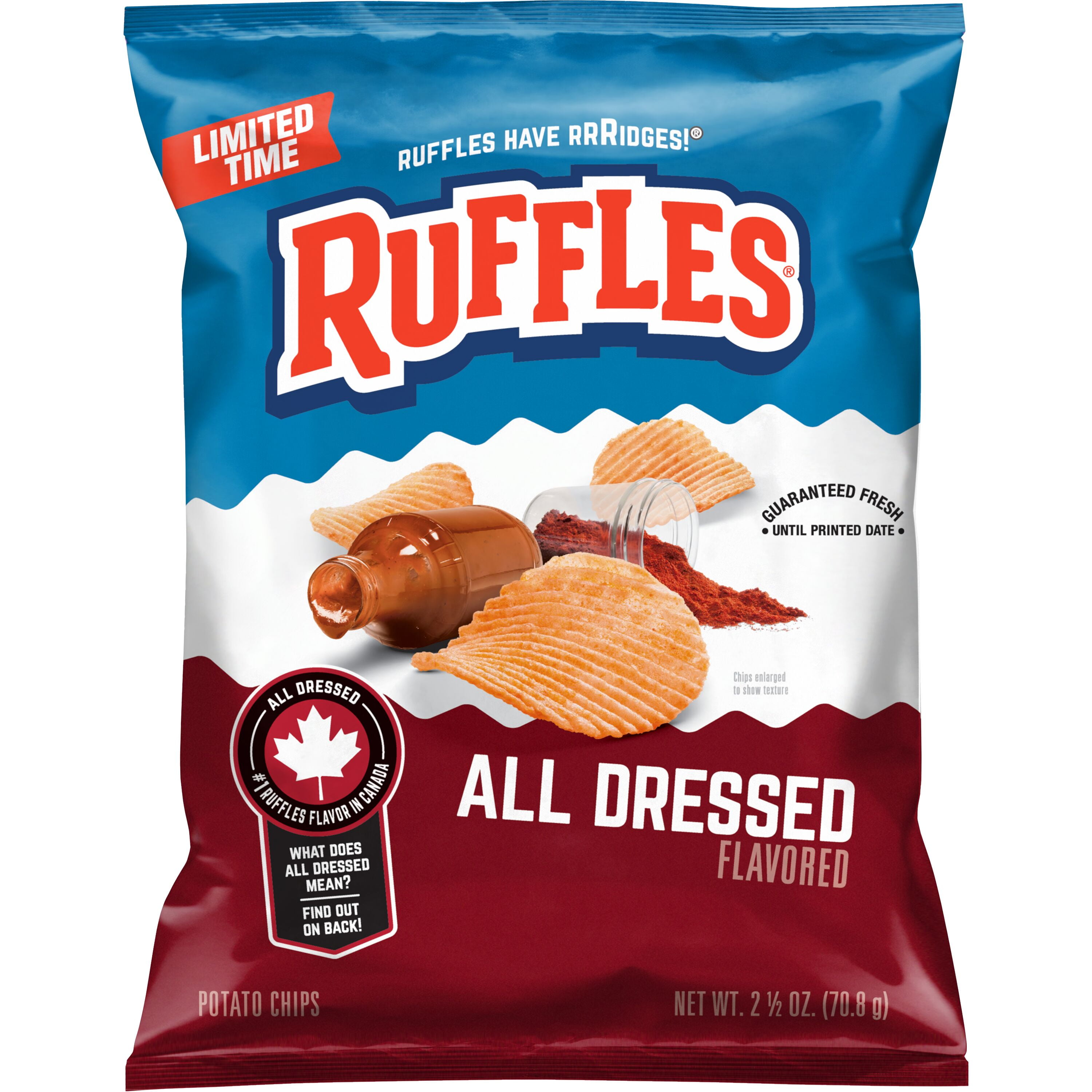 Ruffles red bag sale