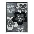 thumbnail image 1 of RUG AND DECOR Newport Collection Modern Abstract Floral Bloom Design Area Rug Black Grey Living Room Bed Room Carpet Alfombras para Sala, 1 of 4