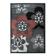 thumbnail image 1 of RUG AND DECOR Newport Collection Modern Abstract Floral Bloom Design Area Rug D. Rose Grey Living Room Bed Room Carpet Alfombras para Sala, 1 of 4