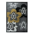 thumbnail image 1 of RUG AND DECOR Newport Collection Modern Abstract Floral Bloom Design Area Rug D.Yellow Grey Living Room Bed Room Carpet Alfombras para Sala, 1 of 4
