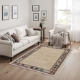 thumbnail image 1 of RUG ROBOT 3x5 Area Rugs for Living Room, Washable Modern Bordered Machine Bedroom Rug, Carpet Soft Non Slip Rugs for Bedroom Laundry Entryway Rug Modern Home Decor, 1 of 8