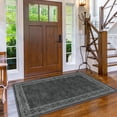 thumbnail image 1 of RUG ROBOT 3x5 Area Rugs for Living Room, Washable Modern Bordered Machine Bedroom Rug, Carpet Soft Non Slip Rugs for Bedroom Laundry Entryway Rug Modern Home Decor, 1 of 6