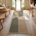 thumbnail image 1 of RUG ROBOT 2'x6' Easy Jute Rug, Washable Non Slip Kitchen Runner rug, Farmhouse Indoor Outdoor Rug for Entryway, Kitchen, Bedroom, Patio and Laundry Room, Rainbow 1, 1 of 9