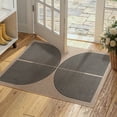 thumbnail image 1 of RUG ROBOT Modern Rainbow 2'x3' Rugs for Entryway, Washable Easy Jute Indoor Outdoor Rug, Non Slip Farmhouse Small Front Door Mat for Kitchen Bathroom Living Room Patio, 1 of 9