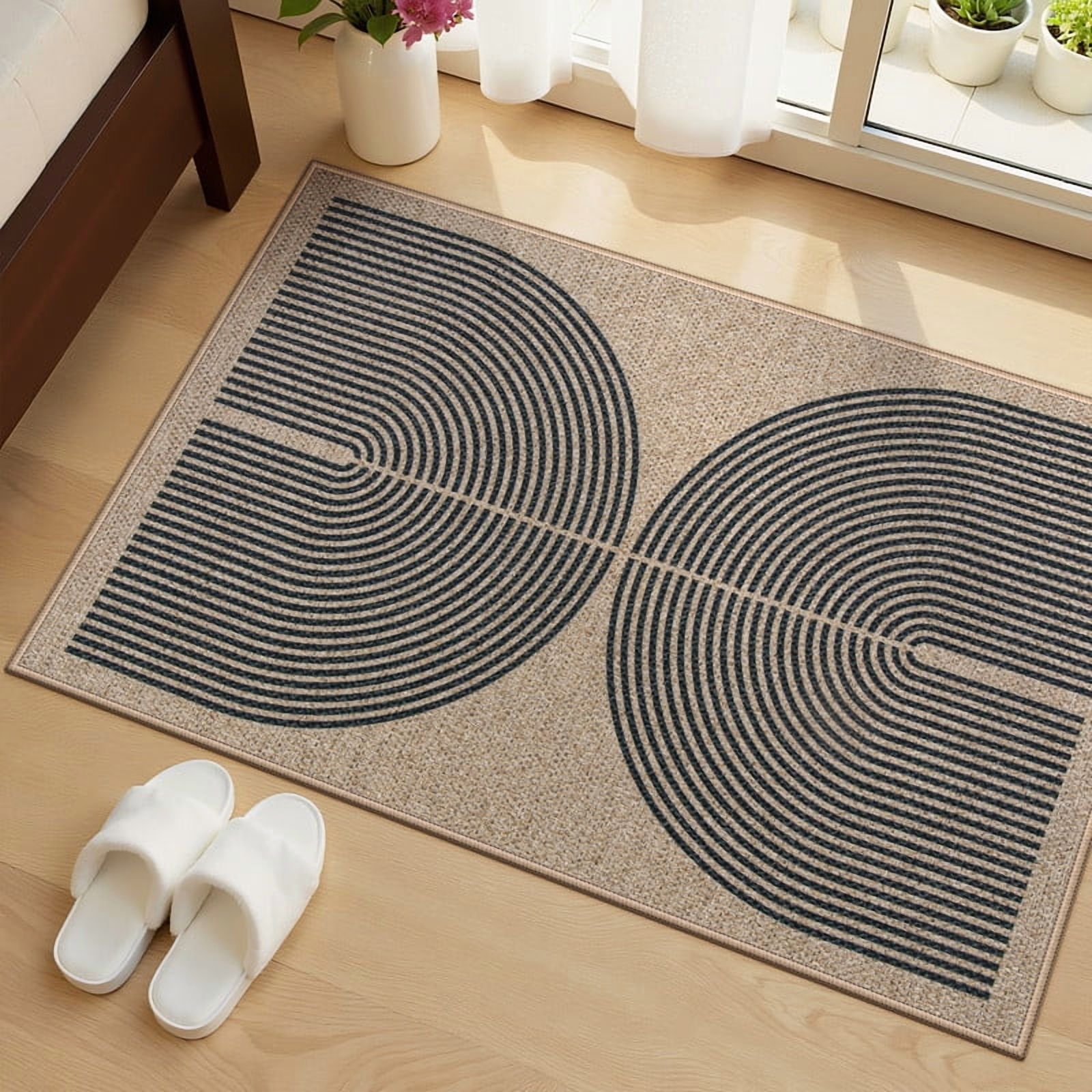 RUG ROBOT Modern Rainbow 2'x3' Rugs for Entryway, Washable Easy Jute Indoor Rug, Non Slip Farmhouse Small Front Door Mat for Kitchen Bathroom Living Room Patio - Walmart.com