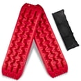 thumbnail image 1 of RUGCEL WINCH Quick Recovery Emergency 4 Wheel Drive Tire Traction Board Mats,Red, 1 of 7