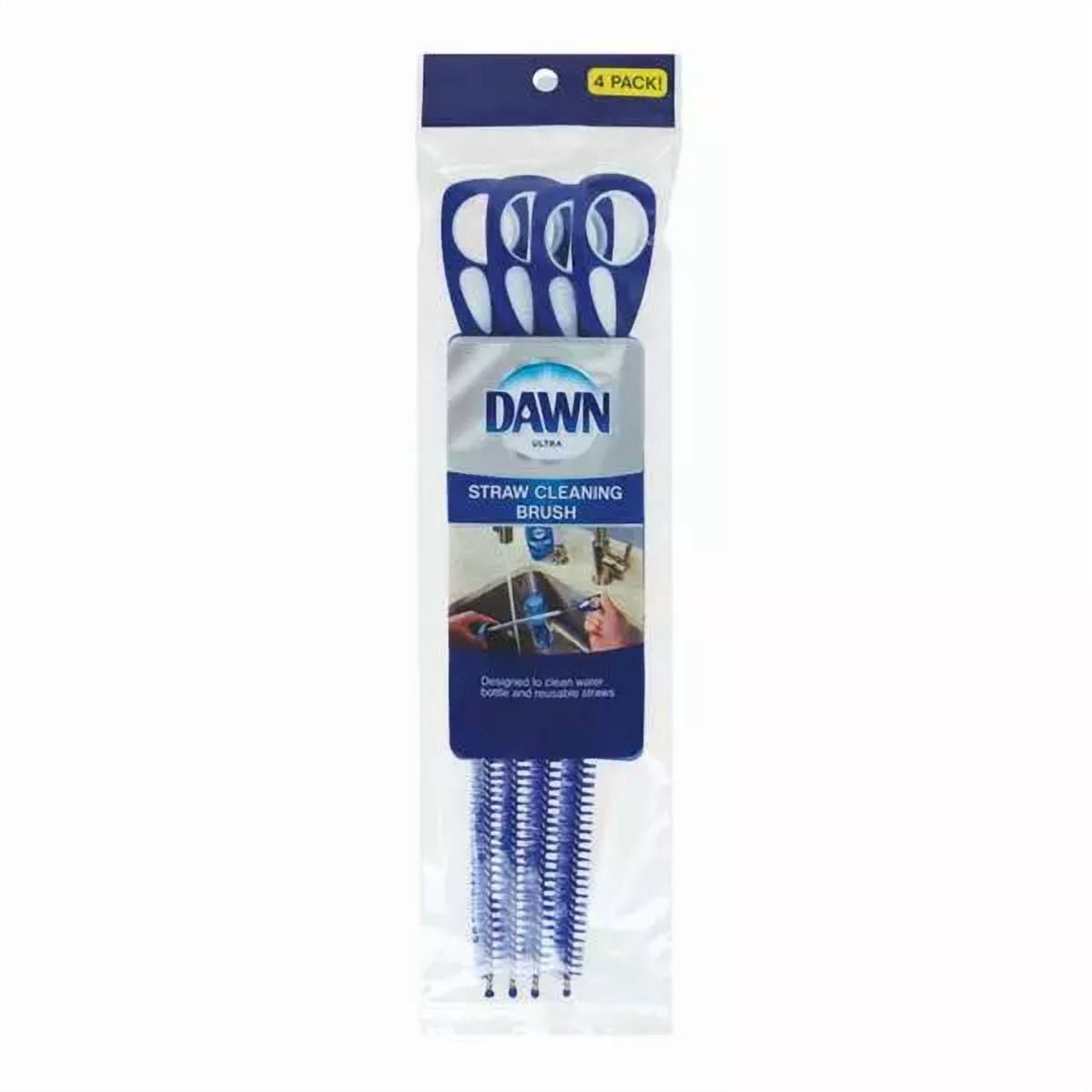 RUGED - Dawn Straw Cleaner Cleaning Brush For Yeti Style And Water Bottle Straws 4 Pack
