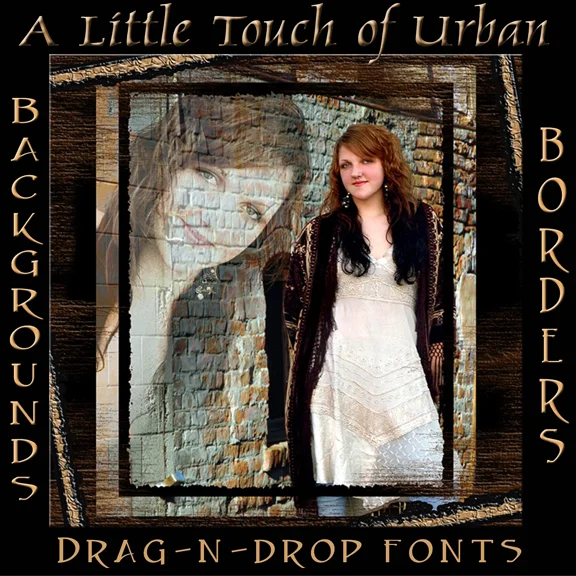 RUGED - Digital Photography Backgrounds Portrait Studio Backdrops Photoshop Borders m