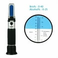thumbnail image 1 of RUGED - Handheld Atc Grape Wine Refractometer 0-40% Brix 0-25% Alcohol Refractometer, 1 of 6