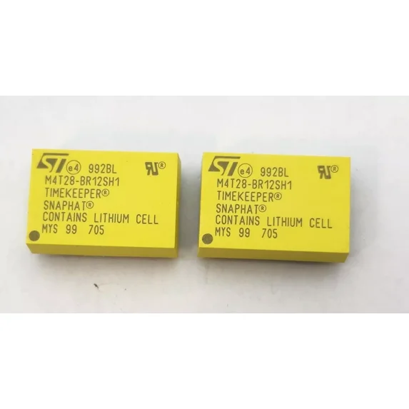 RUGED - New Stmicroelectronics M4T28-Br12Sh1 Timekeeper Snaphat Battery 2 (Lot)