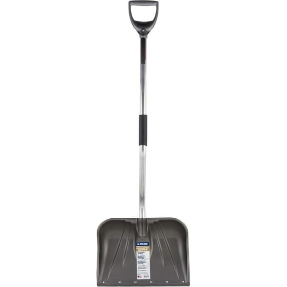 Rugg Back Saver Snow Shovel Backsaver - Aluminum Shaft, 18 In. Width - 1 EA