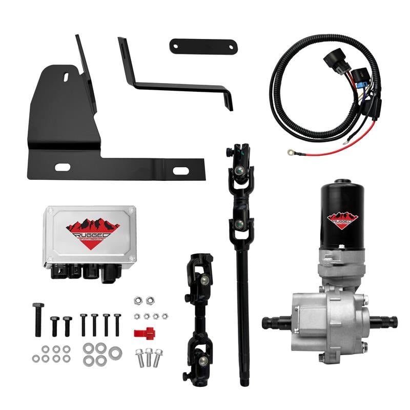 Rugged ATV UTV Products Electric Power Steering Kit for 2005-2016 John Deere Gator HPX 4x4
