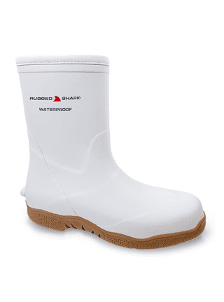 White rubber cheap boots walmart