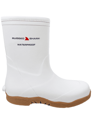 White rubber boots outlet walmart