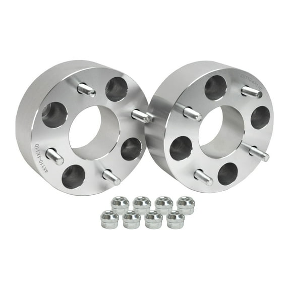 Rugged ATV \ UTV Products Wheel Spacer for 2011-2013 Polaris Ranger RZR XP 900 LE Front,Rear Bolt Pattern: 4 x 156 mm; Thread: 3/8 -24; Thickness: 2 in.