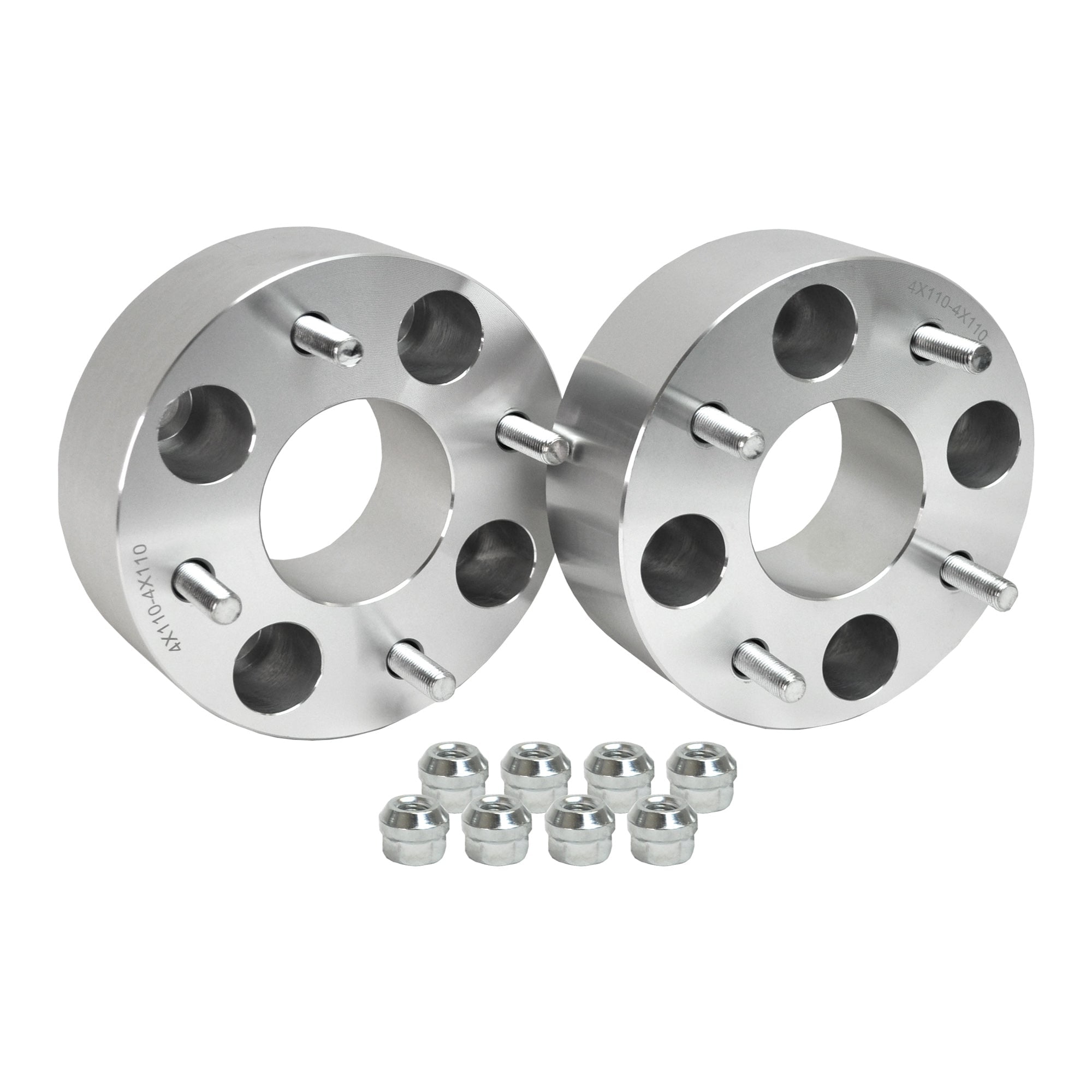 RUGGED Wheel Spacer for 2017-2019 Can-Am Outlander 1000 DPS/Outlander 1000 Mossy Oak Hunting Edition Front,Rear Bolt Pattern: 4 x 137 mm; Thread: M10 x 1.25; Thickness: 2 in.