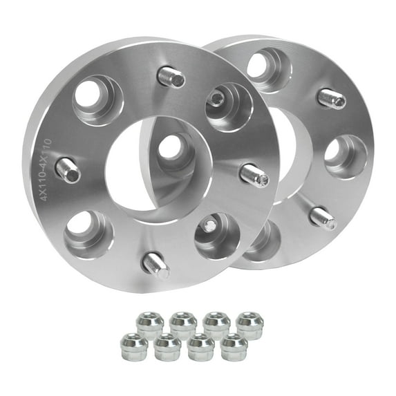 Rugged ATV \ UTV Products Wheel Spacer for 2014-2020 Polaris RZR 570 Front,Rear Bolt Pattern: 4 x 156 mm; Thread: 3/8 -24; Thickness: 1.5 in.