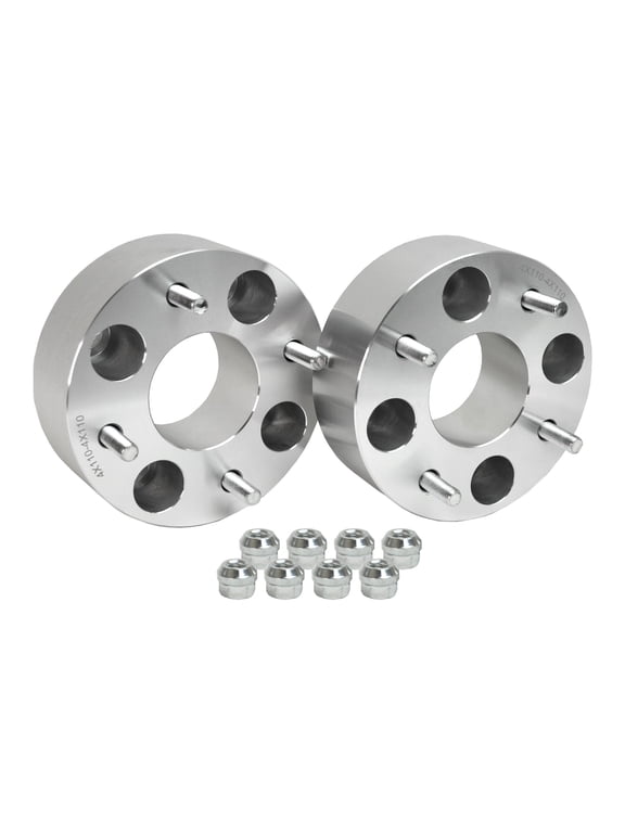 Wheel Spacer for 2017 Polaris Ranger Diesel HST/Ranger Diesel HST Deluxe/Ranger XP 1000 EPS Ranch Edition Front,Rear Bolt Pattern: 4 x 156 mm; Thread: M12 x 1.5; Thickness: 1 in.