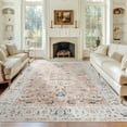 thumbnail image 1 of RUGKING Area Rug for Living Room 8x10 Vintage Low pile Mat Non-Slip Washable Indoor Rugs for Bedroom Living Room Dining room, 1 of 8