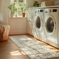 thumbnail image 1 of RUGKING Runner Rug 2x7 Vintage Floral Print Area Rug Foldable Rug Non-Slip Indoor Rug for Kitchen Bathroom Bedroom Entryway Hallway Taupe, 1 of 8
