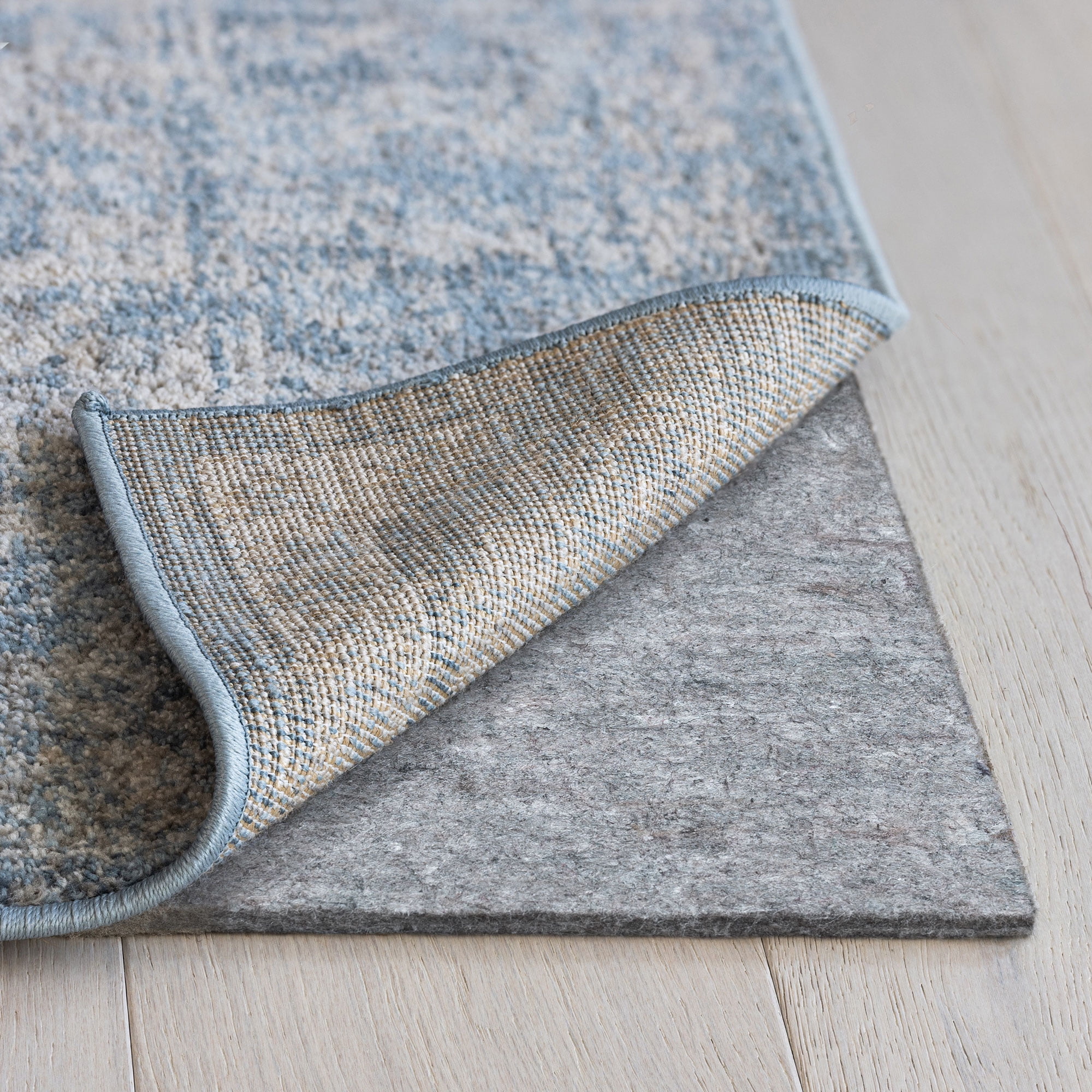 Free Shipping! RUGPADUSA 100% Felt Rug Pad for Hardwood Floors, Thick ...