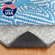 RUGPADUSA, 9'x12', Non-Slip Felt and Rubber Rug Pad (1/4" Thick), Protects Your Floors, Low-VOC, 100% Made in the USA, 2-Year Warranty
