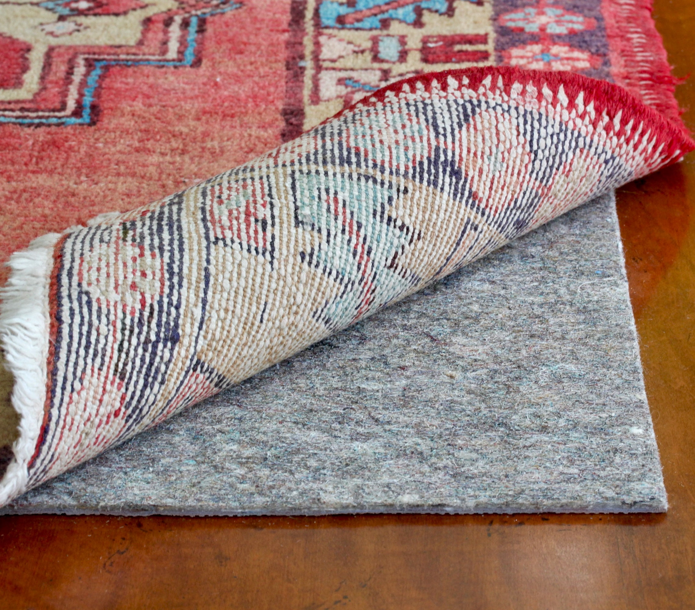 non-slip rug pads safe for lvp flooring