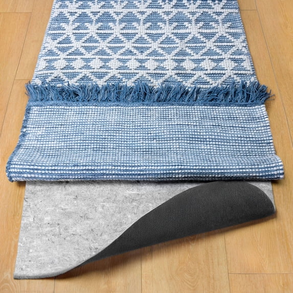 RUGPADUSA - Dual Surface - 2'10" x 4'10" - 1/4" Thick - Felt + Rubber - Non-Slip Backing Rug Pad - Adds Comfort and Protection - Safe for All Floors and Finishes