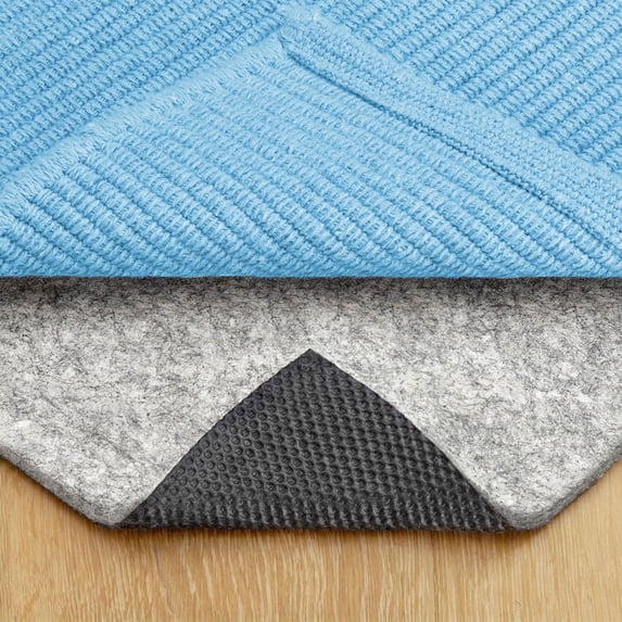 RUGPADUSA - Dual Surface - 9'10" x 12'10" - 1/4" Thick - Felt + Rubber - Non-Slip Backing Rug Pad - Adds Comfort and Protection - Safe for All Floors and Finishes