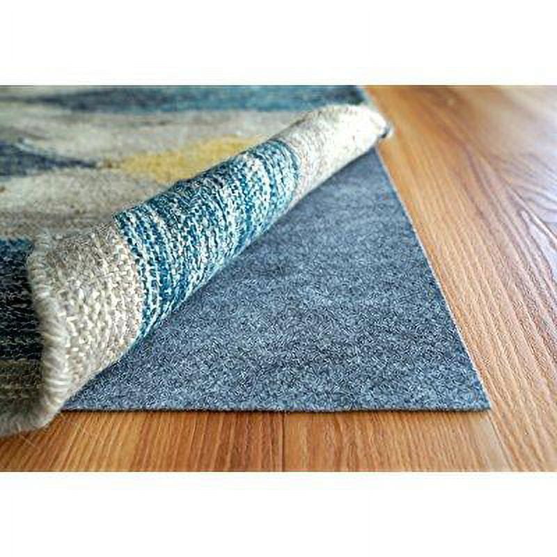 Gorilla Grip Felt and Natural Rubber Rug Pad, 1/4 Thick, 5x7 FT