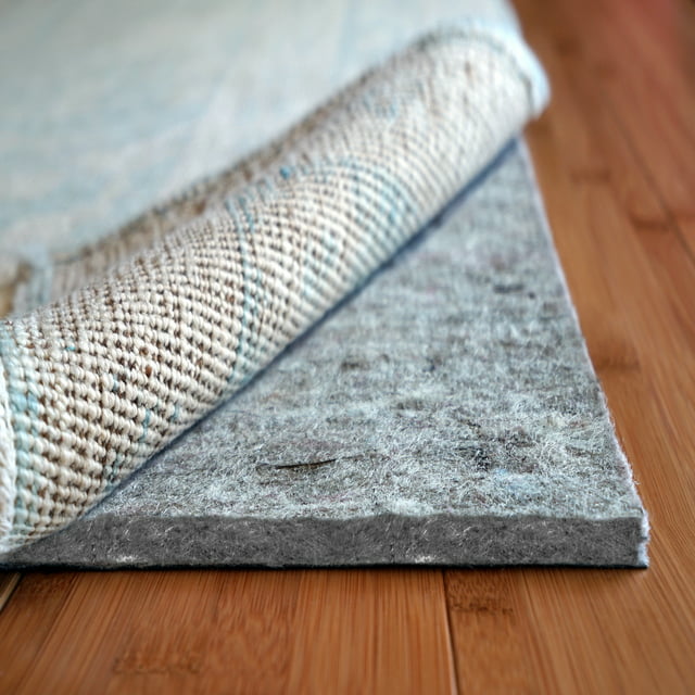 RUGPADUSA - Superior-Lock - 4'x6' - 7/16" Thick - Felt + Rubber - Luxury Non-Slip Rug Pad - Perfect for Hardwood Floors, Available in 2 Thicknesses, Many Custom Sizes