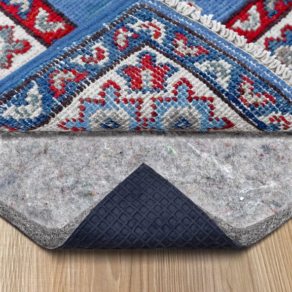 RUGPADUSA - Superior-Lock - 8' Round - 7/16" Thick - Felt + Rubber - Luxury Non-Slip Rug Pad - Perfect for Hardwood Floors, Available in 2 Thicknesses, Many Custom Sizes