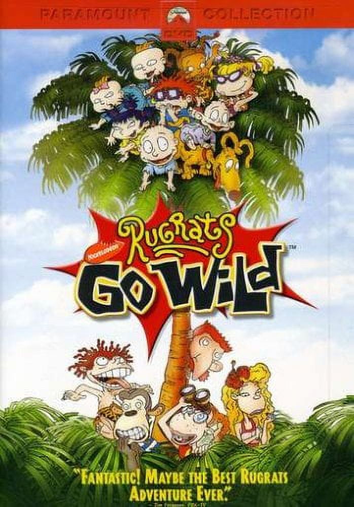 PARAMOUNT RUGRATS GO WILD DVD INCLUDES BOTH FULL FRAME & WIDESCREEN VERSIONS