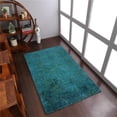 thumbnail image 1 of Get My Rugs UBSLSM111L00X03A15 8 x 10 ft. Hand Knotted Loom Silk Mix Solid Rectangle Area Rug, Light Blue, 1 of 5