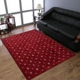 thumbnail image 1 of Rugsotic Carpets Handmade Rugs Hand Knotted Loom Rectangle 8'x10' Red White Silk for Indoor Use, 1 of 5